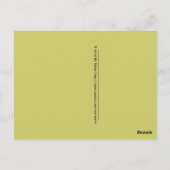 Ms Martzkinブルーミングポストカード© 2012 M. Martz ポストカード (裏面)