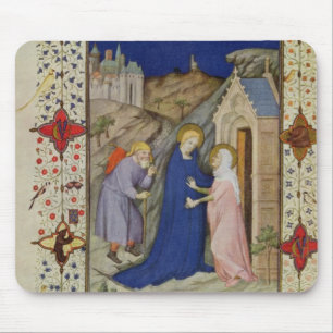 MS Notre Dameの11060-11061時間: Laudes、VI マウスパッド