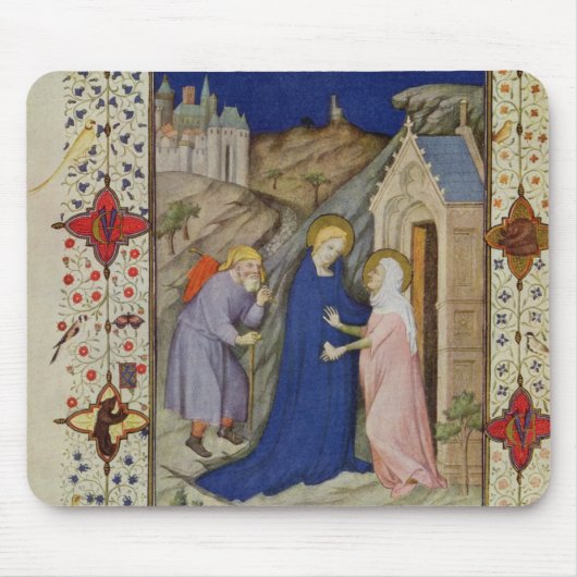 MS Notre Dameの11060-11061時間: Laudes、VI マウスパッド (正面)