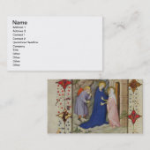 MS Notre Dameの11060-11061時間: Laudes、VI 名刺 (正面/裏面)