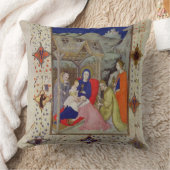 MS Notre Dameの11060-11061時間: Sexte、Adorati クッション (ブランケット)