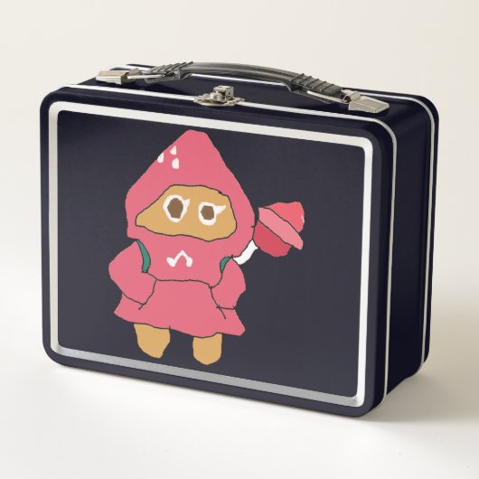Ms Paint Cookie Run いちごのクッキー メタルランチボックス (正面)