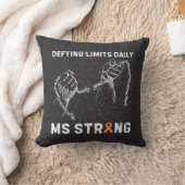 MS Strong：多発性硬化症認識度 クッション (ブランケット)
