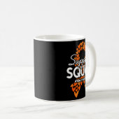 Ms Support Squad Multiple Sclerosis Awareness Oran コーヒーマグカップ (正面右)