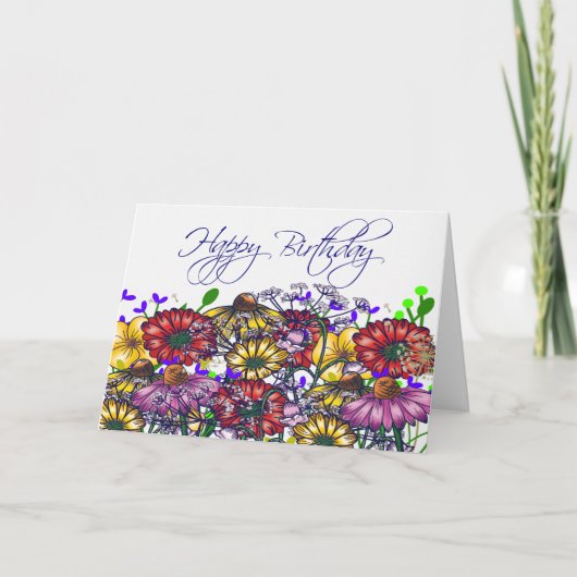 Ms Taylor Birthday Card カード (正面)