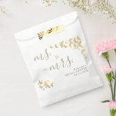 Ms to Mrs Boho金ゴールドバタフライクラスブライダルシャワー フェイバーバッグ (封をした状態)