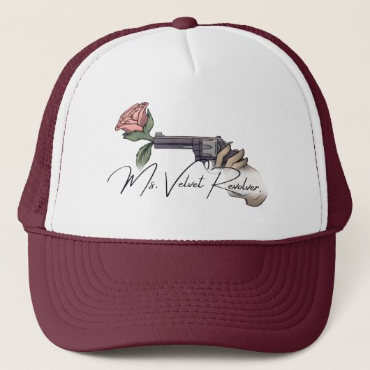 Ms. Velvet Revolver Brand Logo 2025 キャップ (正面)