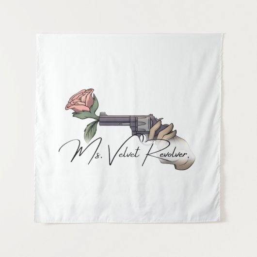 Ms. Velvet Revolver Brand Logo 2025 タペストリー (正面)