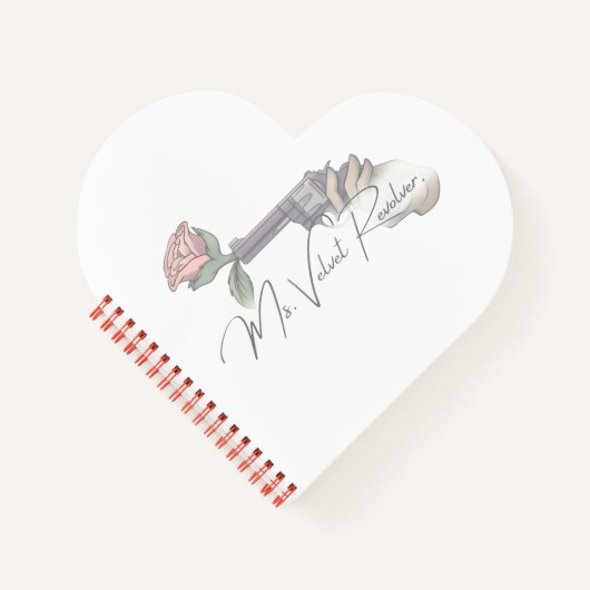 Ms. Velvet Revolver Brand Logo 2025 ノートブック (正面)