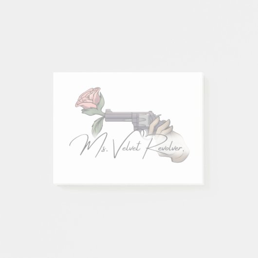 Ms. Velvet Revolver Brand Logo 2025 ポストイット (正面)