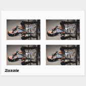 Ms. Velvet Revolver Brand Logo 2025 長方形シール (シート)