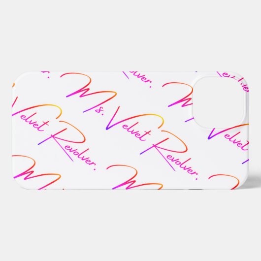 Ms Velvet Revolver IPhone 13ケース iPhoneケース (裏面横)