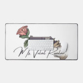 Ms Velvet Revolver Keyboard Mat デスクマット (キーボード&マウス)