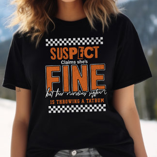 MS warrioサポートギフト、容疑者スポおもしろいニーTee、 トライブレンドＴシャツ