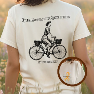 MS Warrior、多発性硬化症のバイクラバーギフト、 トライブレンドTシャツ