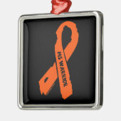 MS WARRIOR/引き裂かれたリボン メタルオーナメント (左)