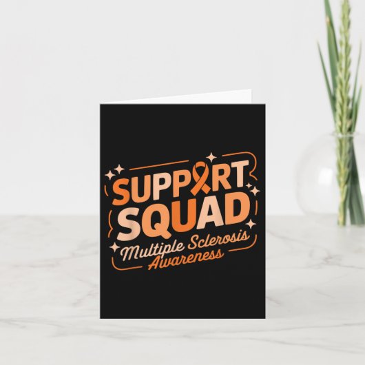 Ms Warrior Ms Support Squad Multiple Clerosis Awa カード (正面)
