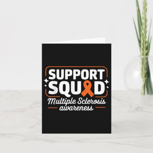Ms Warrior Ms Support Squad Multiple Clerosis Awa カード (正面)