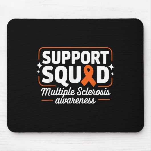 Ms Warrior Ms Support Squad Multiple Clerosis Awa マウスパッド (正面)