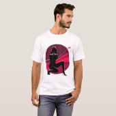 Ms.Xの新しいロゴの大きい前部 Tシャツ (正面フル)
