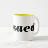 #msaedマグ ツートーンマグカップ (正面右)