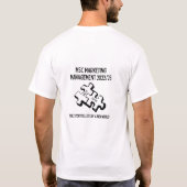MSc Marketing Management 2022/23 T-Shirt Tシャツ (裏面)