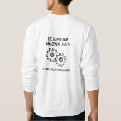 MSc Supply Chain Management 2022/23 Sweatshirt スウェットシャツ (裏面)