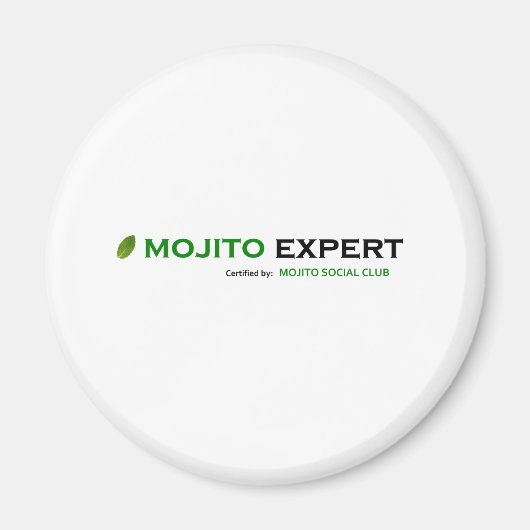 MSCMojitoExpertCertified10x10 マグネット (正面)
