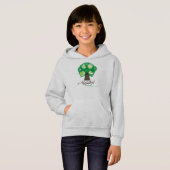 MSCUの木及びロゴのフード付きスウェットシャツ (正面フル)