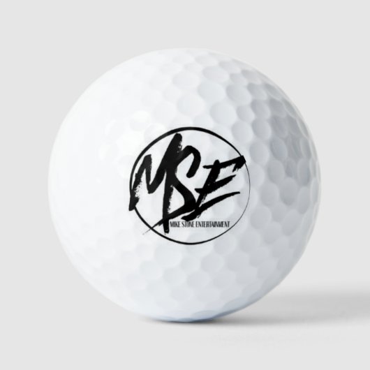MSE ロゴ ゴルフボール (正面)