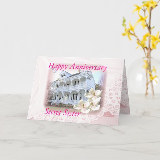 MSecSisAnniversaryカスタマイズ- カード (黄色い花)