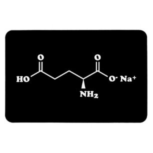 MSGグルタミン酸ナトリウム分子化学式 マグネット