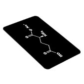 MSGグルタミン酸ナトリウム分子化学式 マグネット (右側)