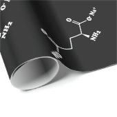 MSGグルタミン酸ナトリウム分子化学式 ラッピングペーパー (ロールコーナー)