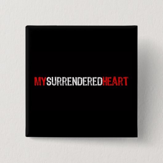 mshの正方形ボタン 缶バッジ (正面)