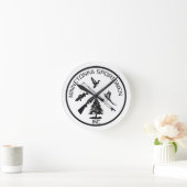 MSIの時計 ラウンド壁時計 (ホーム)