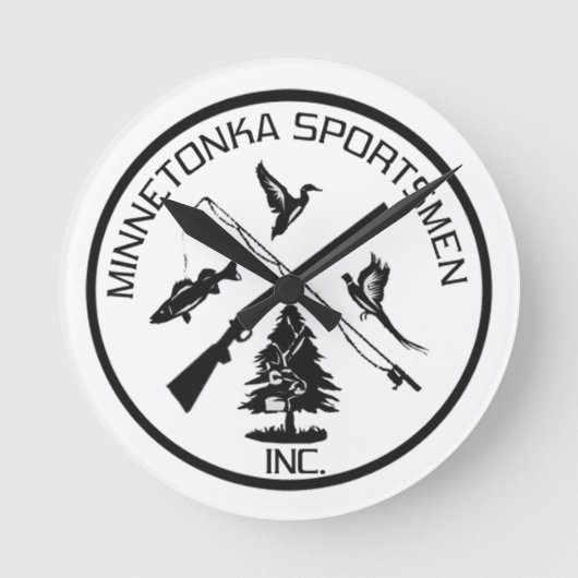 MSIの時計 ラウンド壁時計 (正面)