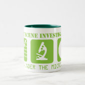 MSI: 顕微鏡アイコンマグ ツートーンマグカップ (中央)