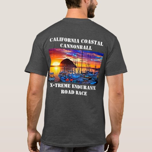 MSILSFカリフォルニアの沿岸砲弾 Tシャツ (裏面)