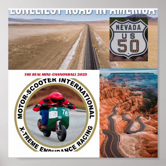 MSILSF 2025ミニキャンノンボールイベントポスター ポスター (正面)