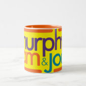 MSJ 2トーンマグ ツートーンマグカップ (中央)