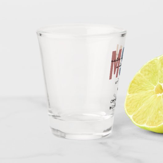 MSNカスタム看護学修士課程 ショットグラス (左)