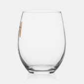 MSNカスタム看護学修士課程 ステムなしワイングラス (左)