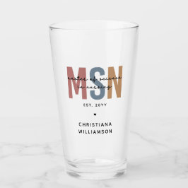 MSNカスタム看護学修士課程 タンブラーグラス