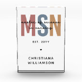 MSNカスタム看護学修士課程 フォトブロック (正面)