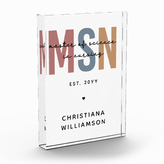 MSNカスタム看護学修士課程 フォトブロック (左)