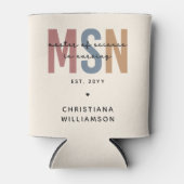 MSNカスタム看護学修士課程 缶クーラー (正面)