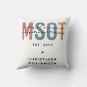 MSOT職業科学の修士セラピー クッション (裏面)