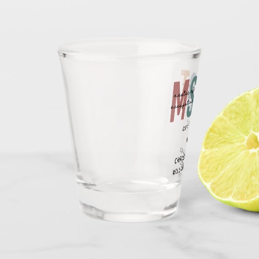 MSOT職業科学の修士セラピー ショットグラス (左)