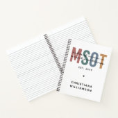 MSOT職業科学の修士セラピー ノートブック (内部)